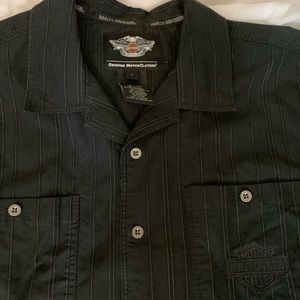 Mens Harley Davidson button up sz XL